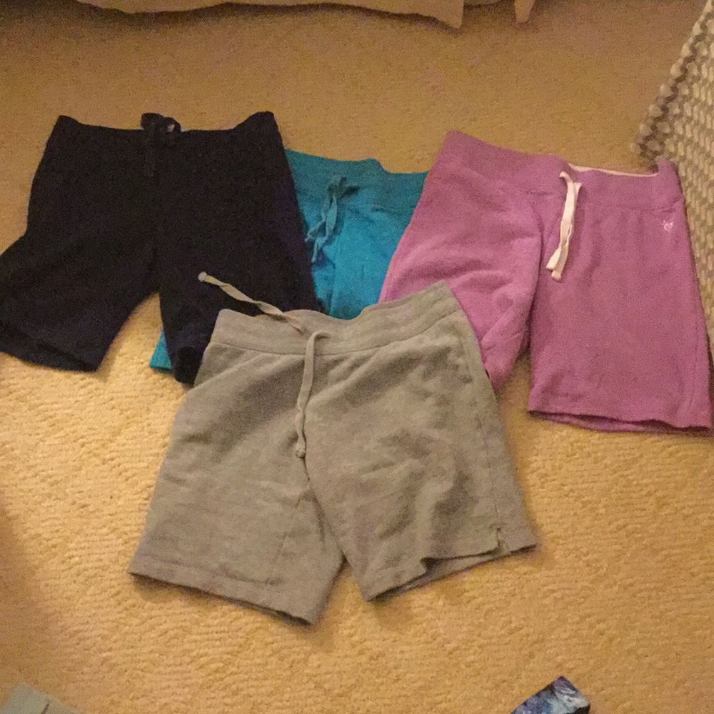 Pack of four Justice shorts